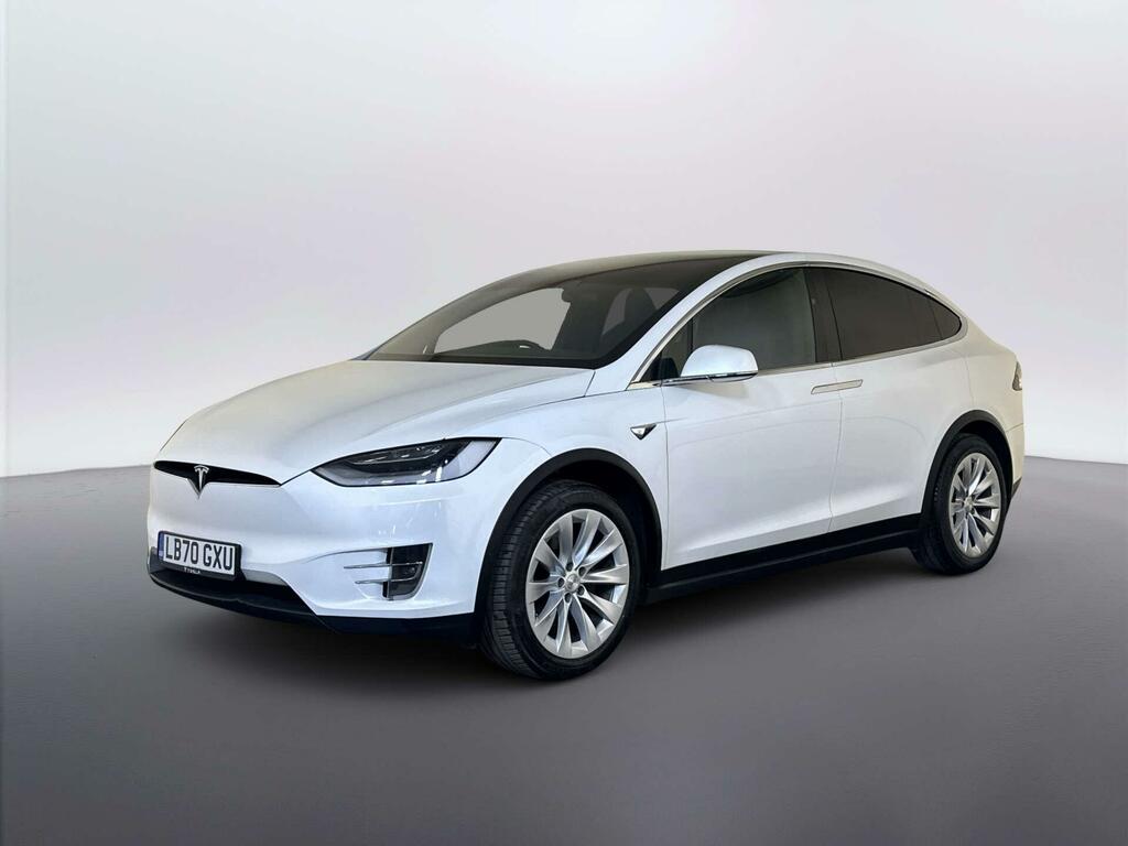 Tesla Model X Dual Motor Long Range Plus Suv White #4