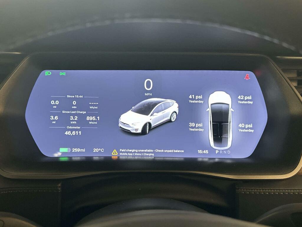 Tesla Model X Dual Motor Performance Suv 4Wd Blue #15
