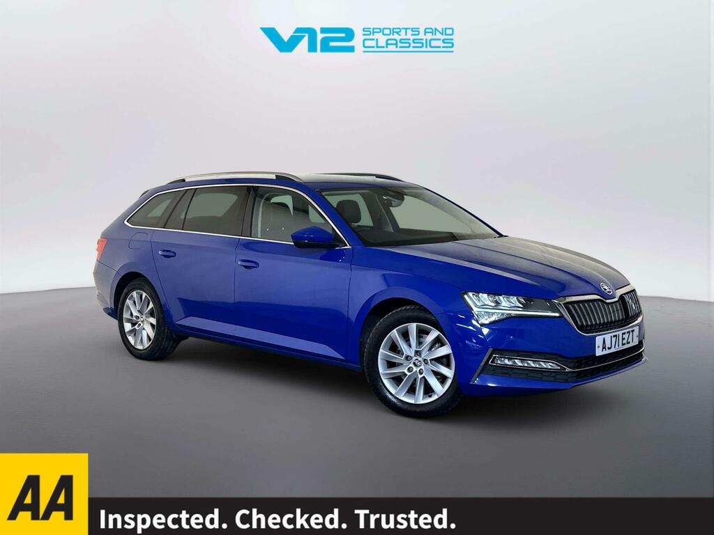 Skoda Superb 1.4 Tsi Iv 13Kwh Se Technology Estate P Blue