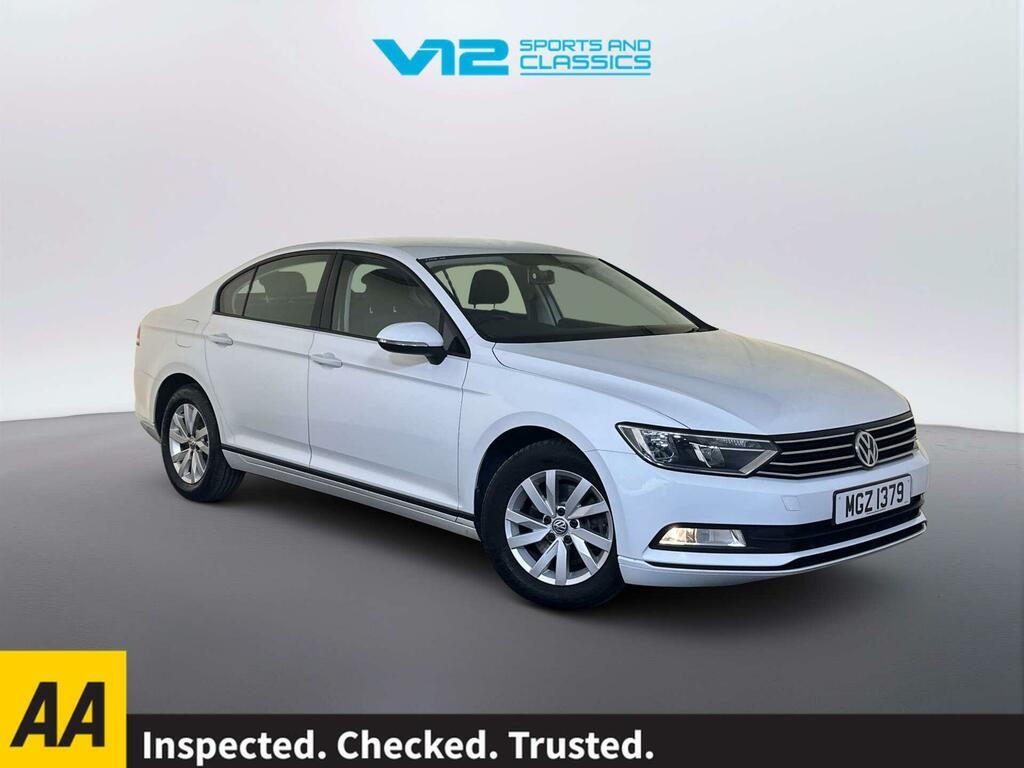 Volkswagen Passat 2.0 Tdi S Saloon Euro 6 Ss 1 White