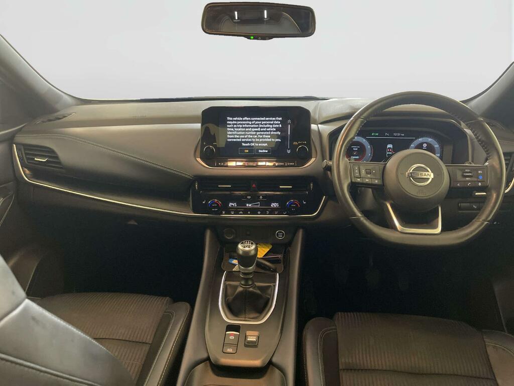 Nissan Qashqai 1.3 Dig-t Mhev Tekna Suv Hybrid BJ22HZR Red #2