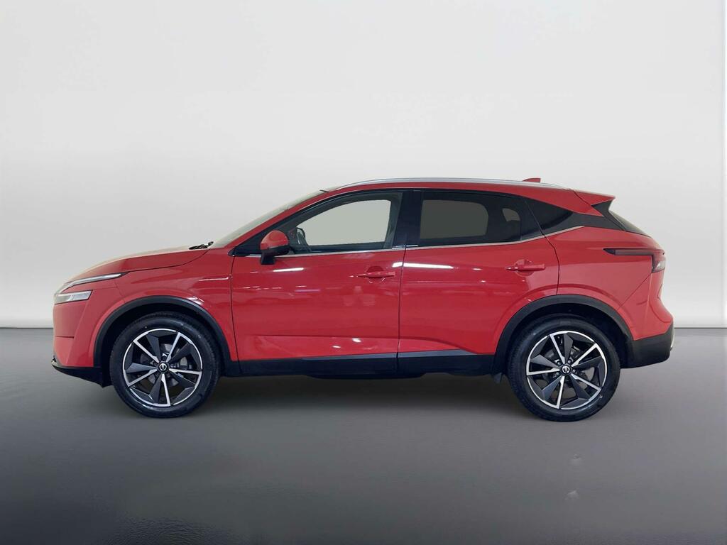 Nissan Qashqai 1.3 Dig-t Mhev Tekna Suv Hybrid BJ22HZR Red #5