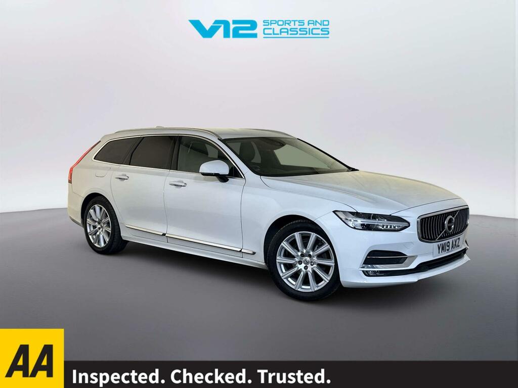 Volvo V90 2.0 D4 Inscription Estate Euro 6 White