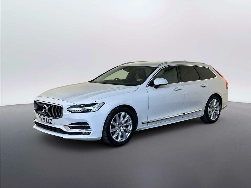 Volvo V90 2.0 D4 Inscription Estate Euro 6 White #4