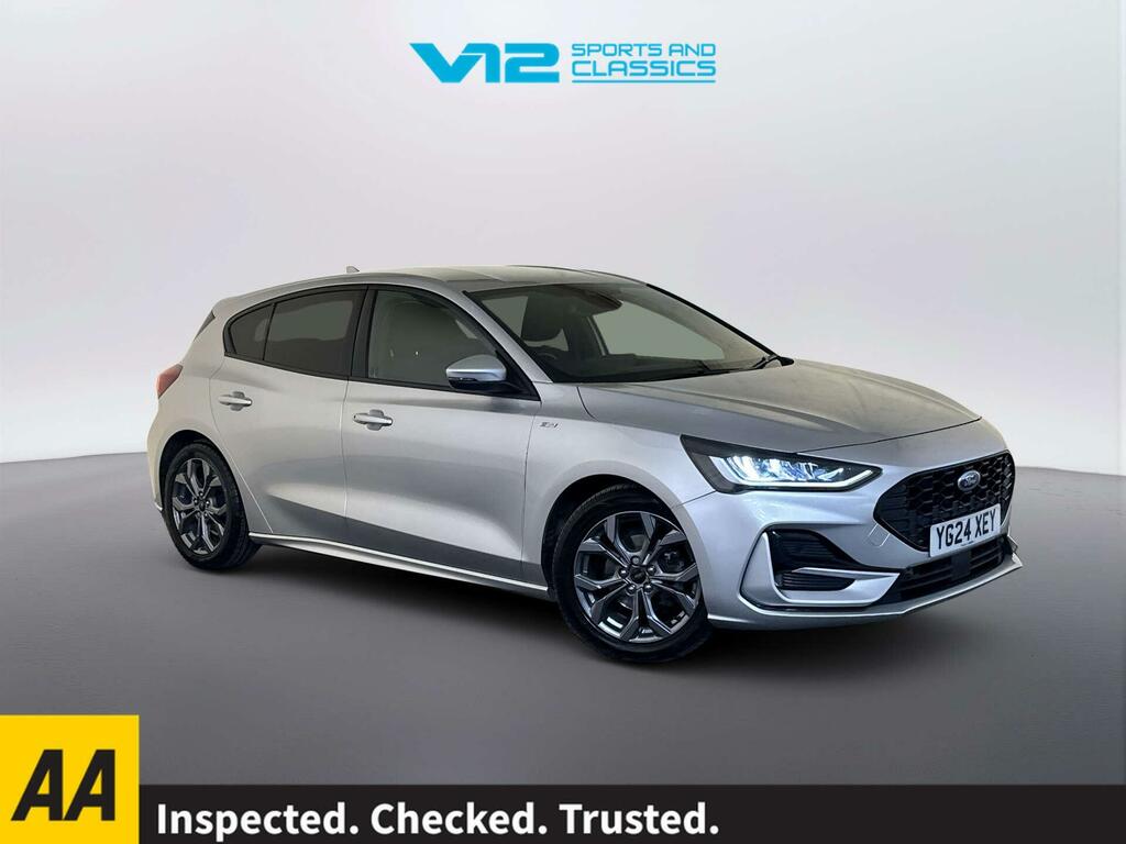 Ford Focus 1.0T Ecoboost Mhev St-line Hatchback Hy Silver