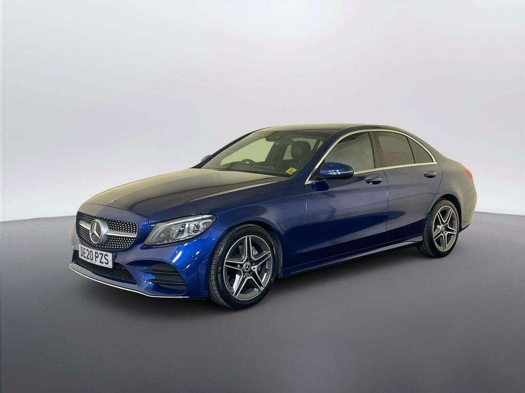Mercedes-Benz C Class 2.0 C220d Amg Line Premium Saloon G-t Blue #4