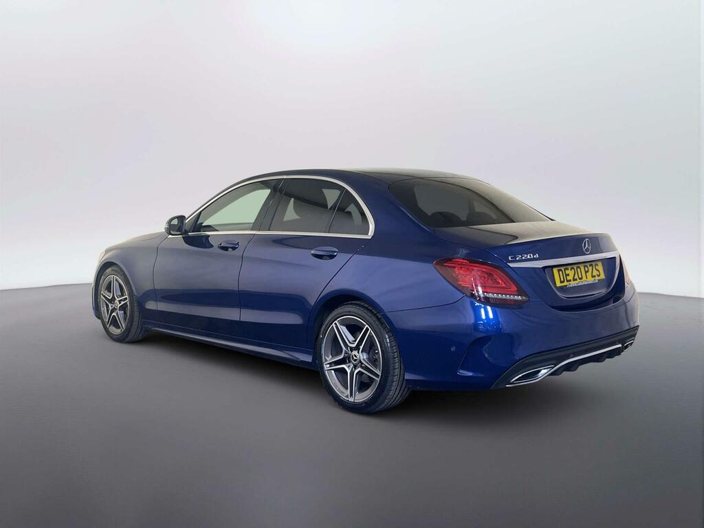 Mercedes-Benz C Class 2.0 C220d Amg Line Premium Saloon G-t Blue #6