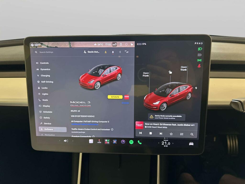 Tesla Model 3 Performance Awd 483 Bhp Glass Panoramic Roof, 1 White #23