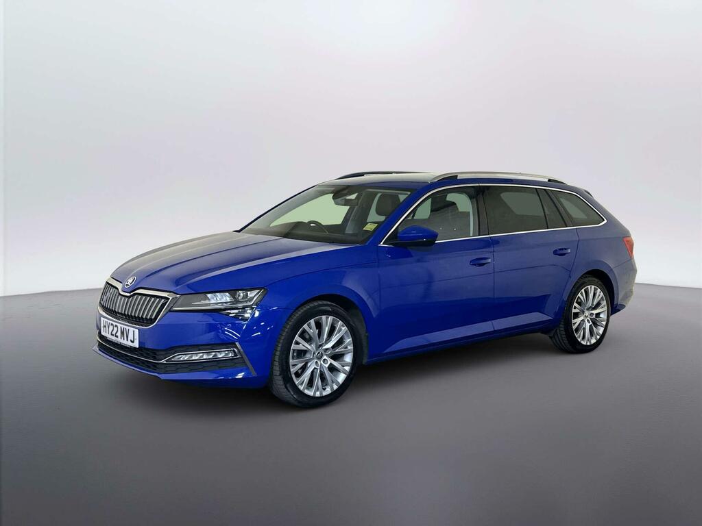 Skoda Superb 1.4 Tsi Iv 13Kwh Se L Estate Plug-in Hy Blue #4