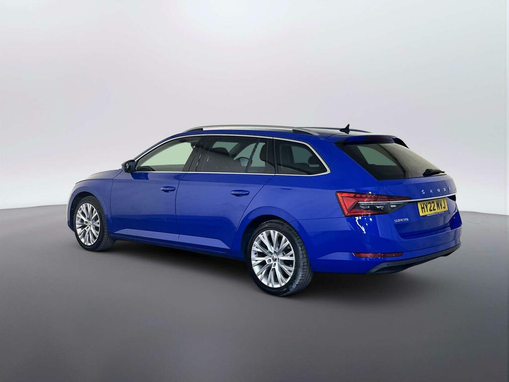 Skoda Superb 1.4 Tsi Iv 13Kwh Se L Estate Plug-in Hy Blue #6