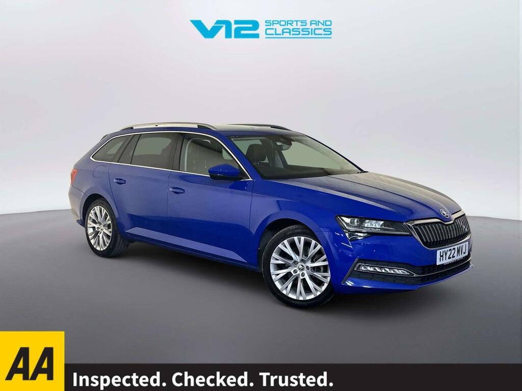 Skoda Superb 1.4 Tsi Iv 13Kwh Se L Estate Plug-in Hy Blue
