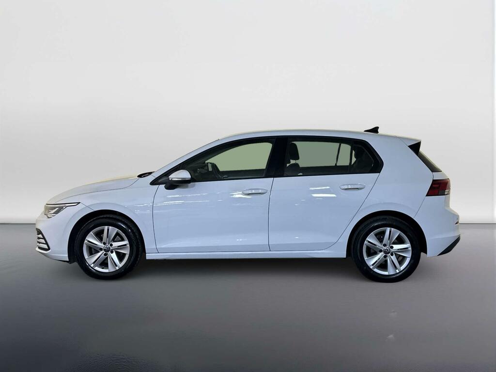 Volkswagen Golf 1.0 Etsi Mhev Life Hatchback Hybrid Dsg White #5
