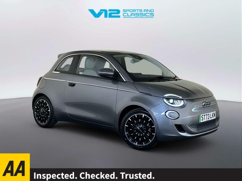 Fiat 500E 42Kwh La Prima By Bocelli Hatchback A Grey