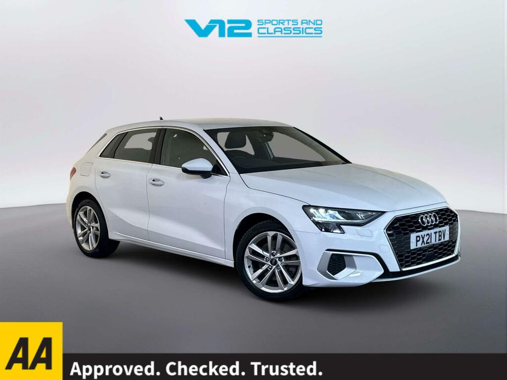 Audi A3 1.0 Tfsi 30 Sport Sportback Euro White