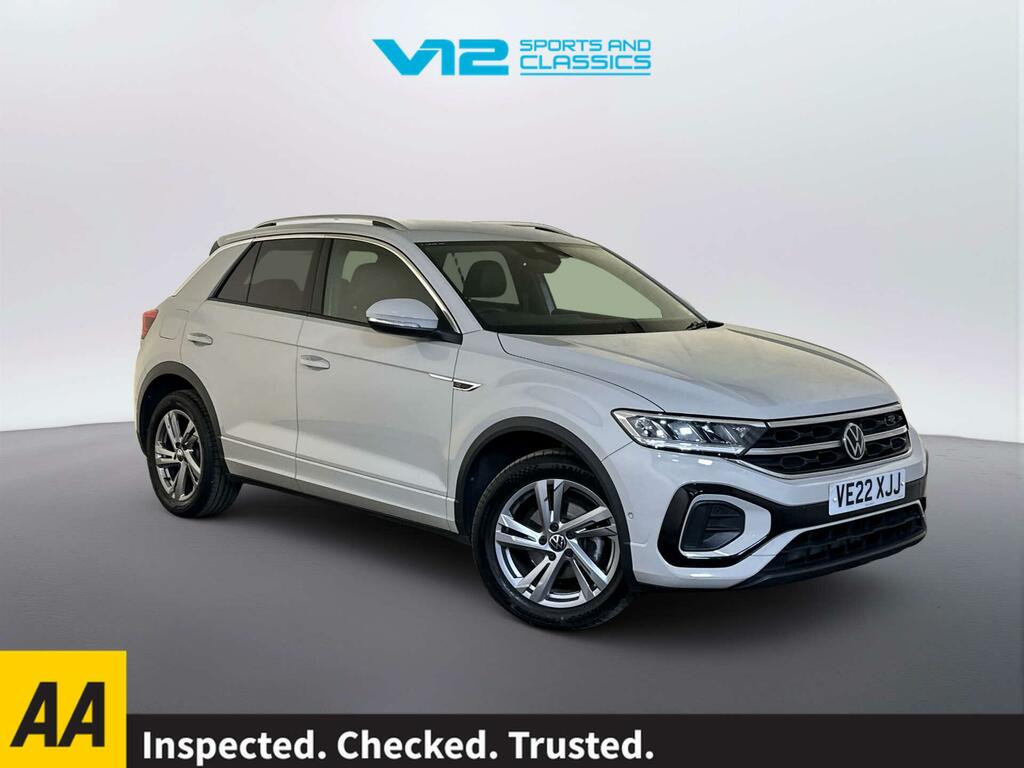 Volkswagen T-Roc 1.5 Tsi R-line Suv Dsg Euro 6 Ss 15 Grey