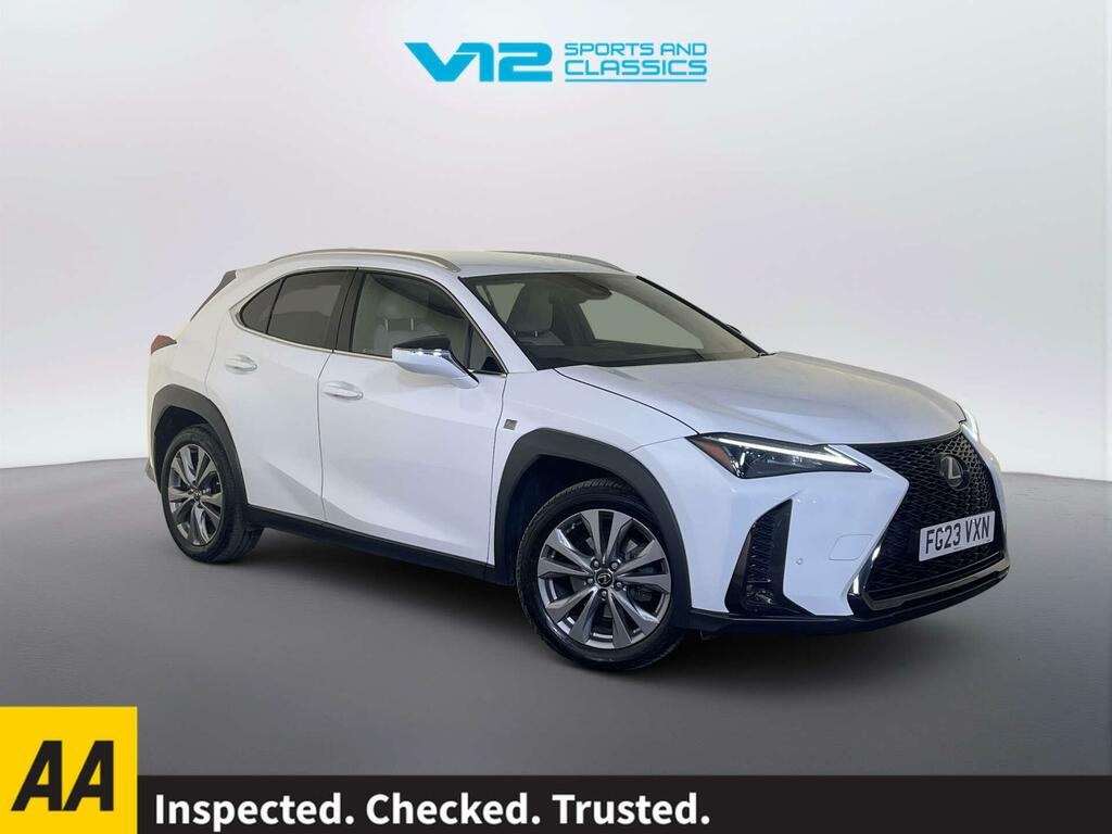 Lexus UX 2.0 250H F Sport Design Suv Hybrid E-cv White