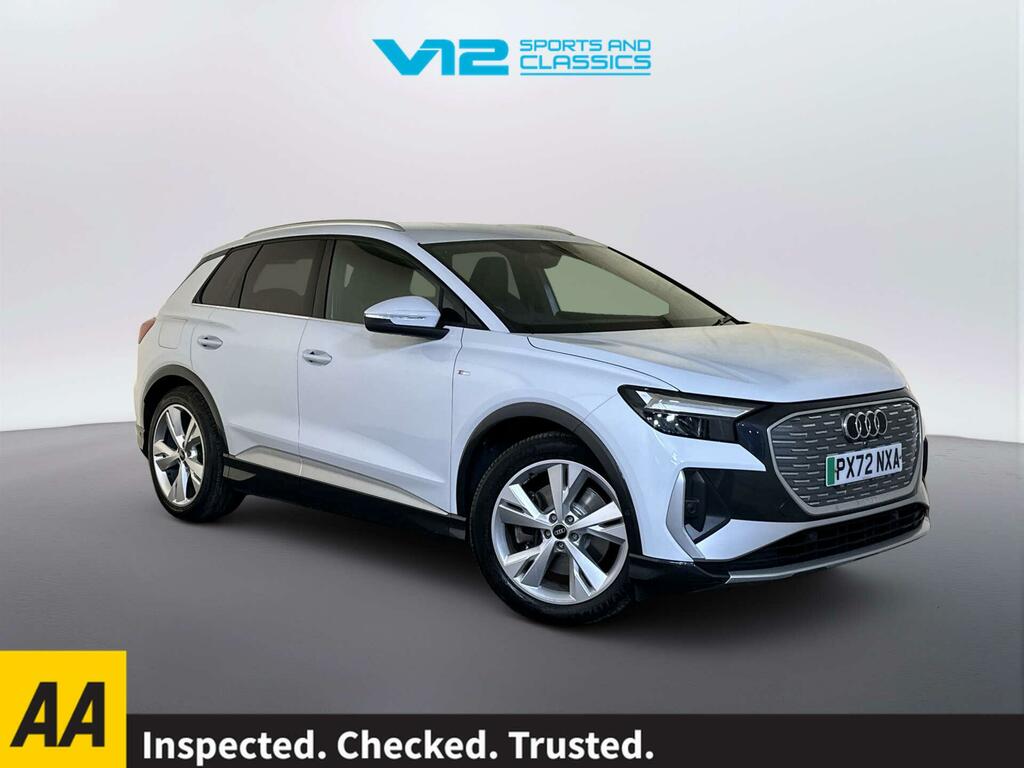 Audi Q4 E Tron 50 S Line Suv Quattro 82Kwh 299 White