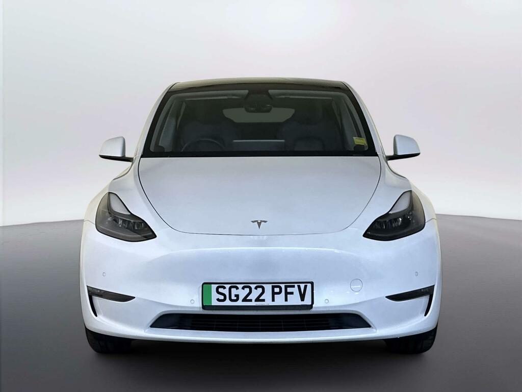 Tesla Model Y Dual Motor Long Range Suv 4Wde White #3