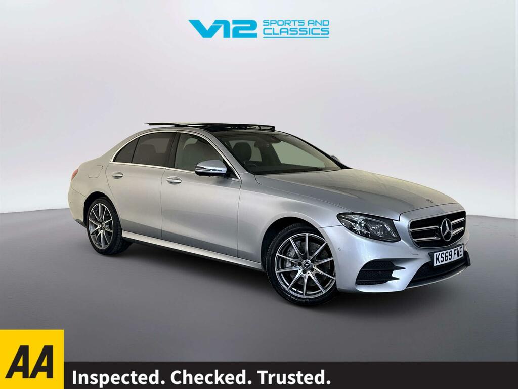 Mercedes-Benz E Class 3.0 E450 V6 Amg Line Edition Premium Plus Saloon Silver
