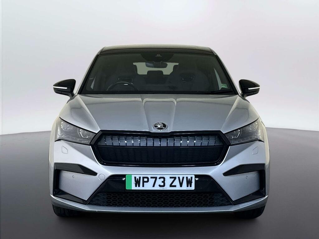 Skoda ENYAQ Iv 82Kwh 80 Sportline Plus Coupe Silver #3