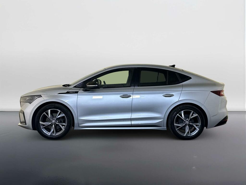 Skoda ENYAQ Iv 82Kwh 80 Sportline Plus Coupe Silver #5