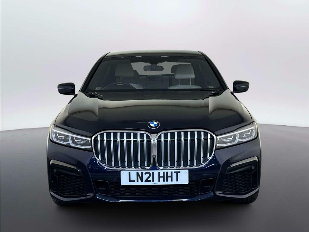 BMW 7 Series 3.0 740D Mht M Sport Saloon Hybrid Blue #3