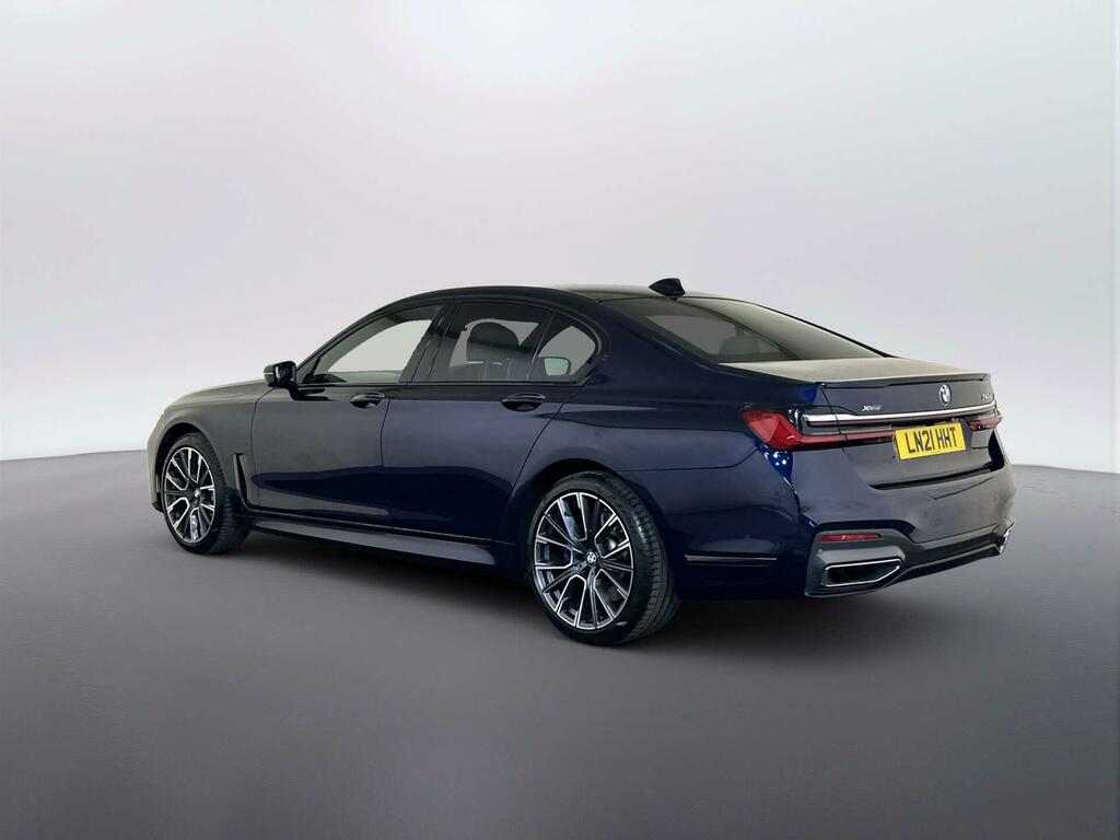 BMW 7 Series 3.0 740D Mht M Sport Saloon Hybrid Blue #6