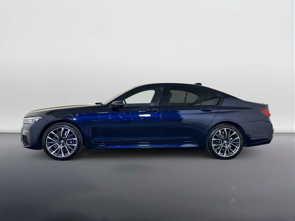 BMW 7 Series 3.0 740D Mht M Sport Saloon Hybrid Blue #5
