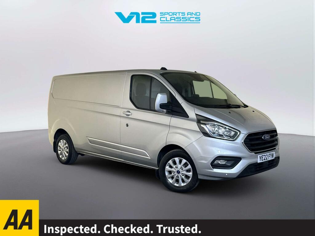 Ford Transit Custom 2.0 340 Ecoblue Limited Panel Van Manua Silver