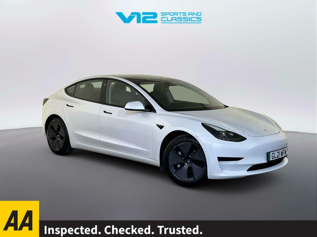 Tesla Model 3 Standard Range Plus Saloon Rwd White