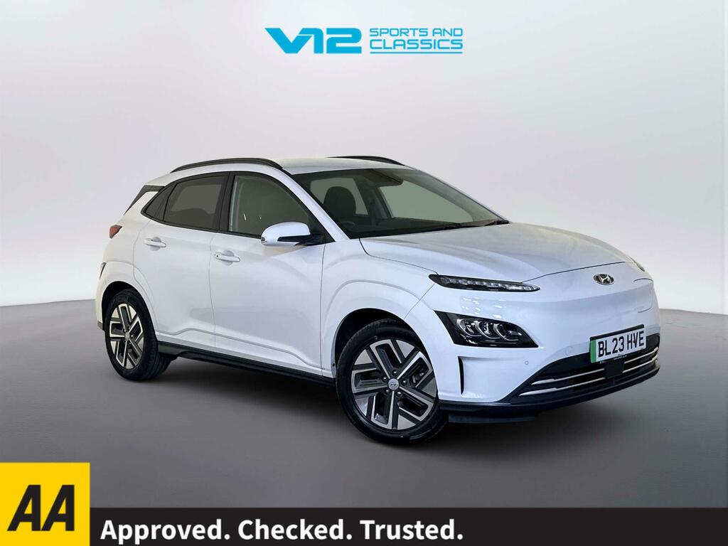 Hyundai Kona 64Kwh Premium Suv 10.5Kw Charge White