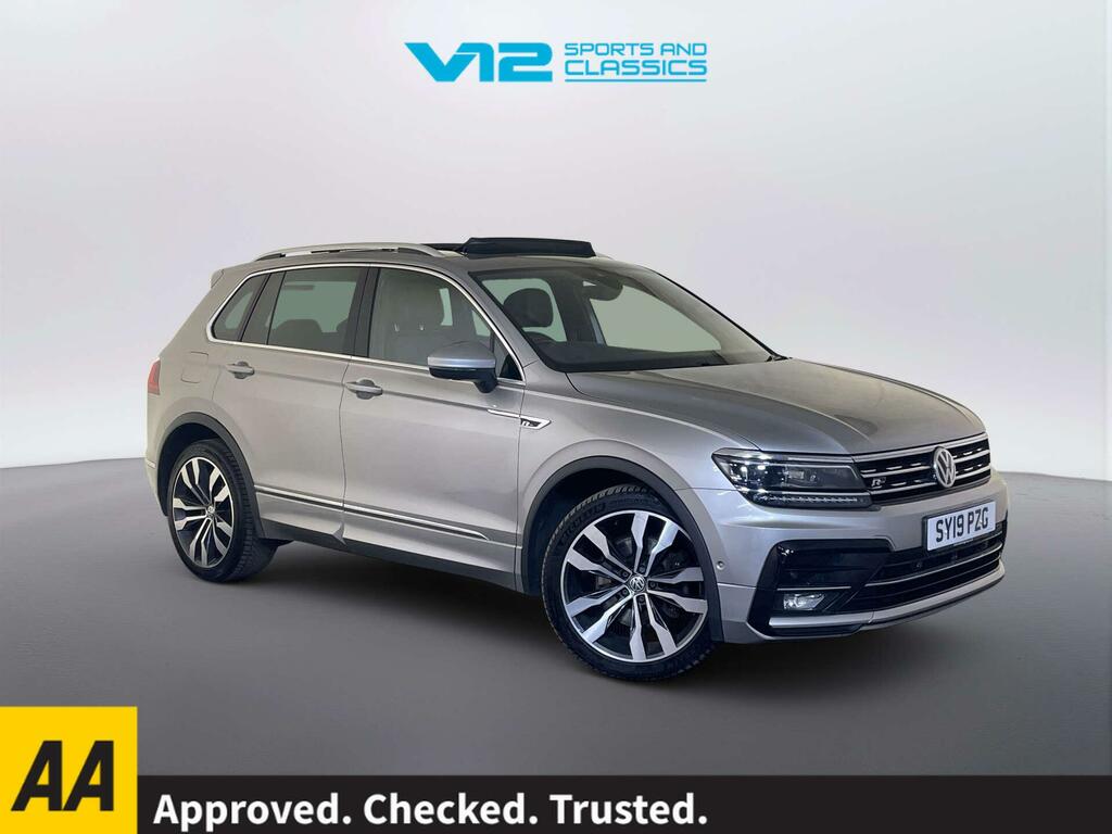 Volkswagen Tiguan 2.0 Tdi R-line Tech Suv Dsg 4Motion Eur Silver