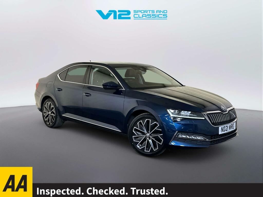 Skoda Superb 1.4 Tsi Iv 13Kwh Laurin Klement Hatchback Pe Blue