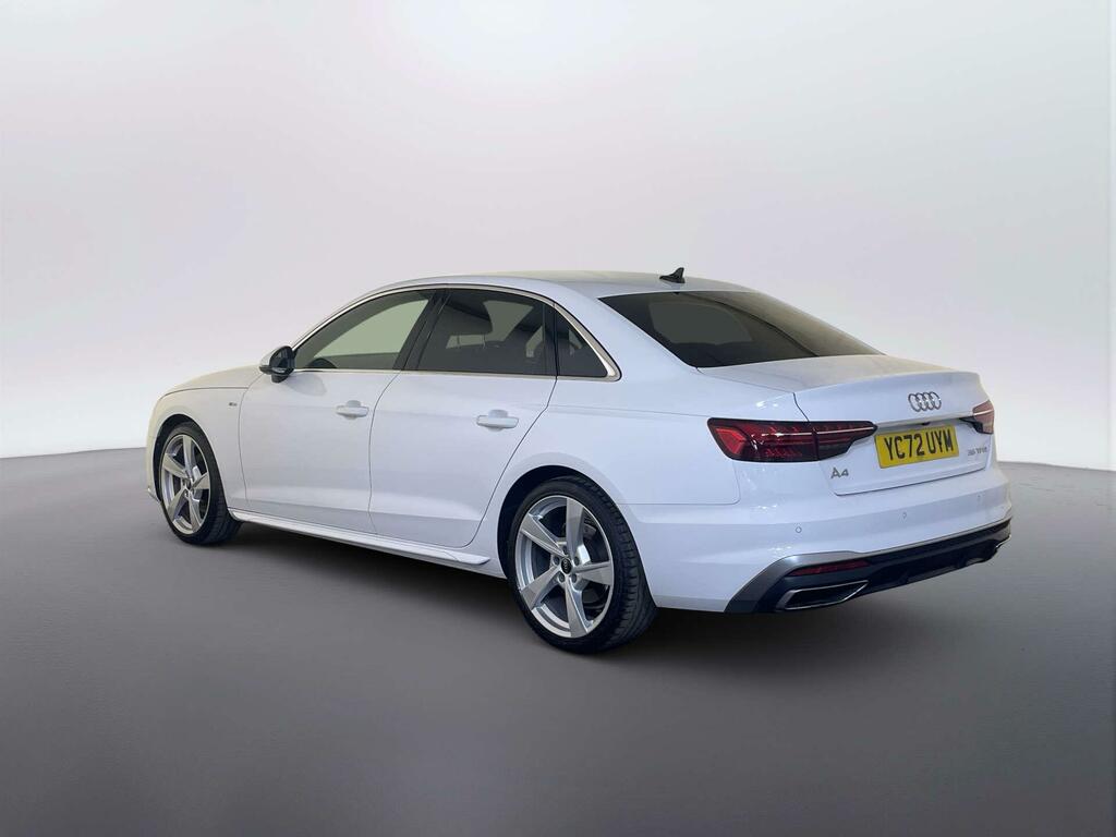 Audi A4 2.0 Tfsi 35 S Line Saloon S Tronic Euro White #6