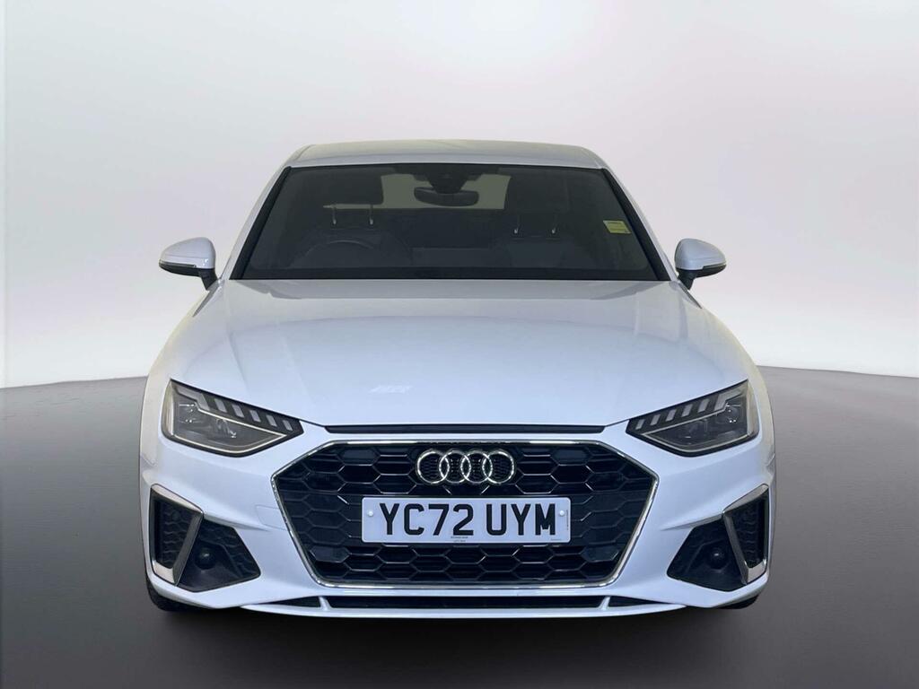 Audi A4 2.0 Tfsi 35 S Line Saloon S Tronic Euro White #3
