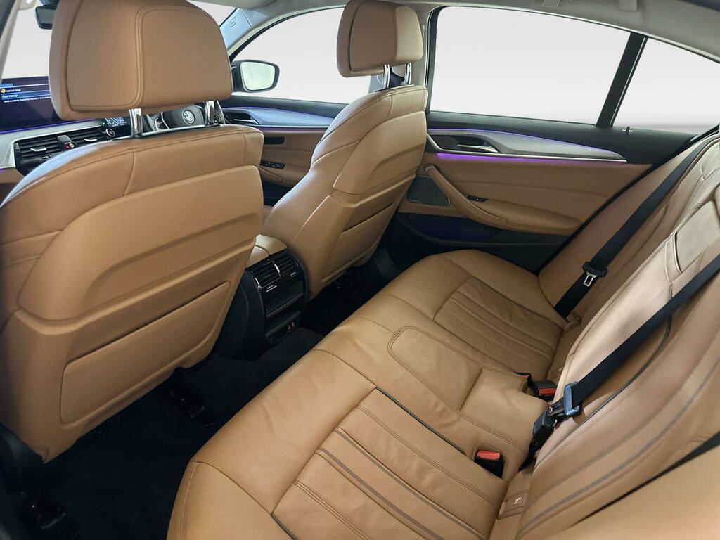 BMW 5 Series 530E Se White #11