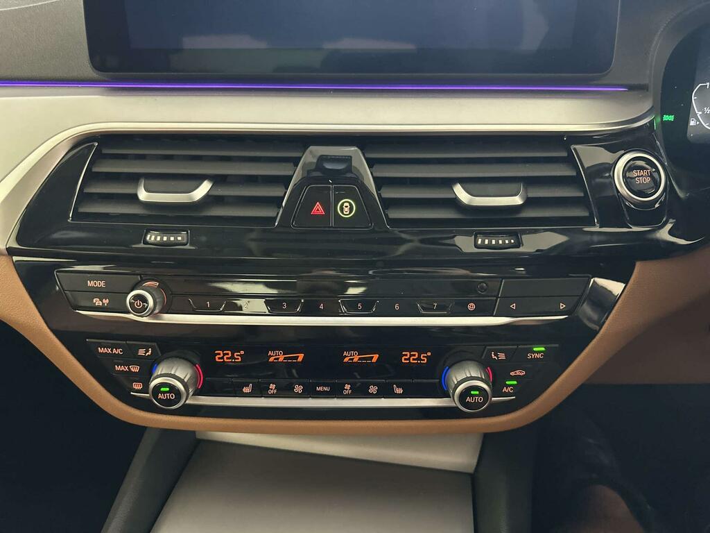 BMW 5 Series 530E Se White #22
