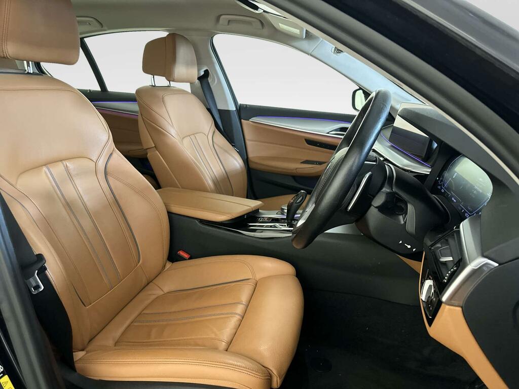 BMW 5 Series 530E Se White #12