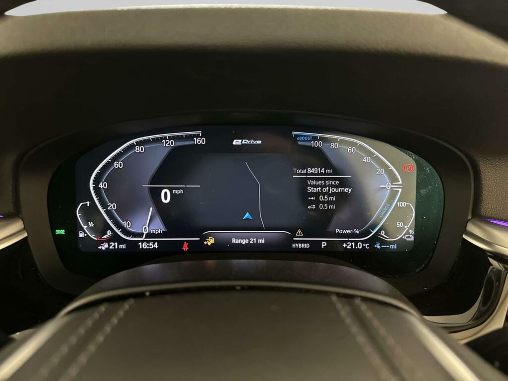 BMW 5 Series 530E Se White #16
