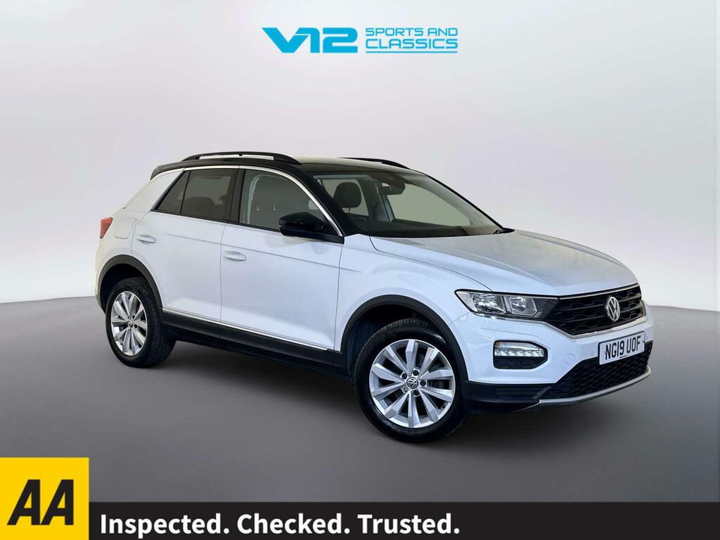 Volkswagen T-Roc 1.0 Tsi Gpf Design Suv Euro 6 S White