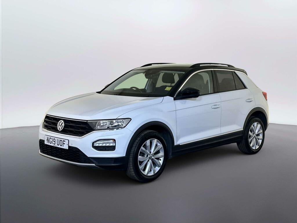 Volkswagen T-Roc 1.0 Tsi Gpf Design Suv Euro 6 S NG19UOF White #4