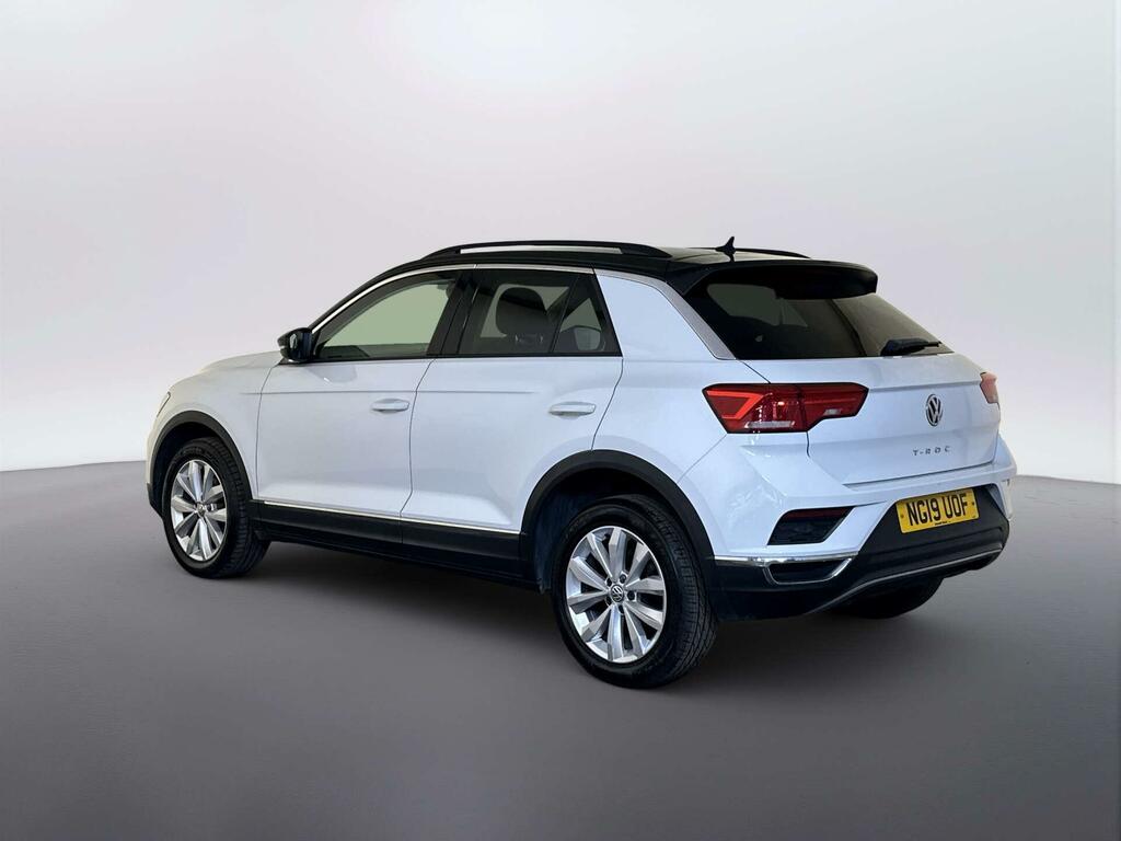 Volkswagen T-Roc 1.0 Tsi Gpf Design Suv Euro 6 S NG19UOF White #6
