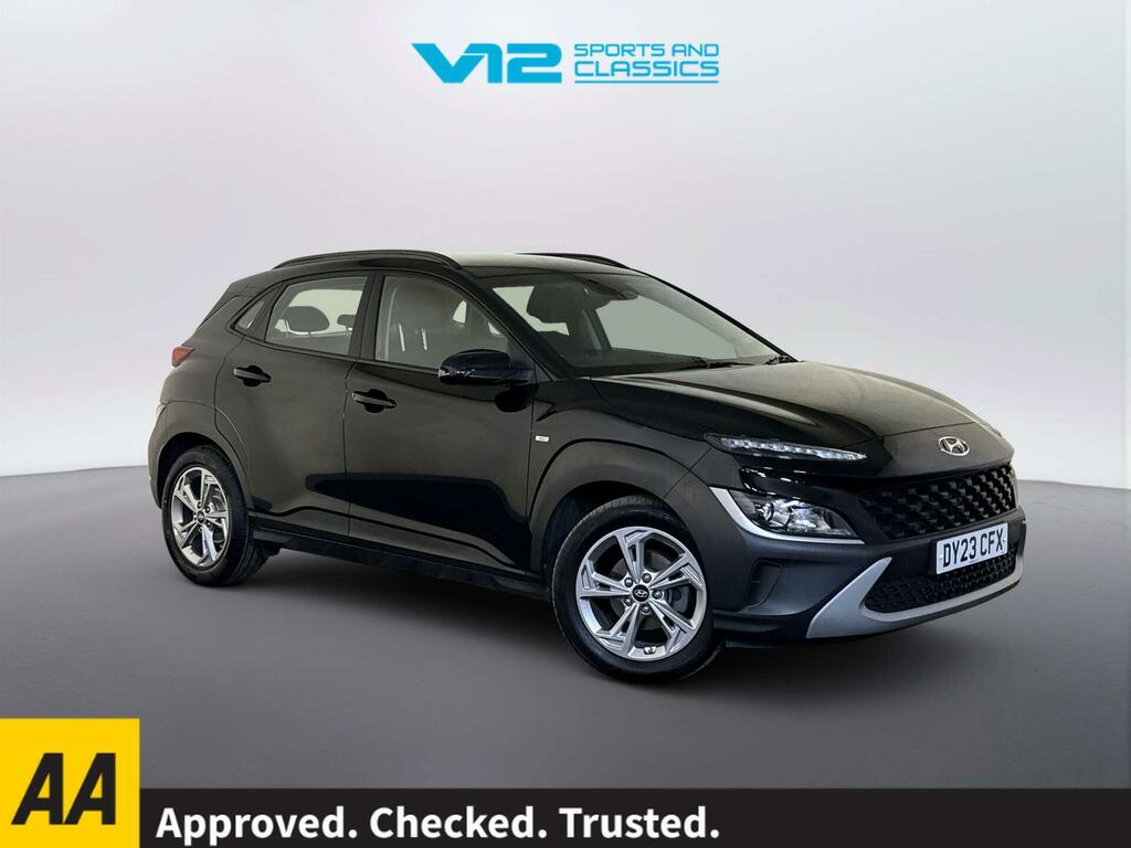 Hyundai Kona 1.0 T-gdi Mhev Se Connect Suv Hybrid Ma Black