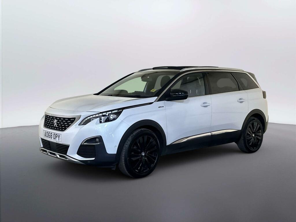 Peugeot 5008 1.5 Bluehdi Gt Line Premium Suv White #4