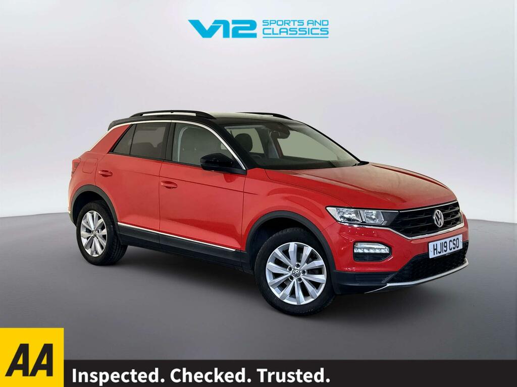 Volkswagen T-Roc 1.0 Tsi Gpf Design Suv Euro 6 S Red