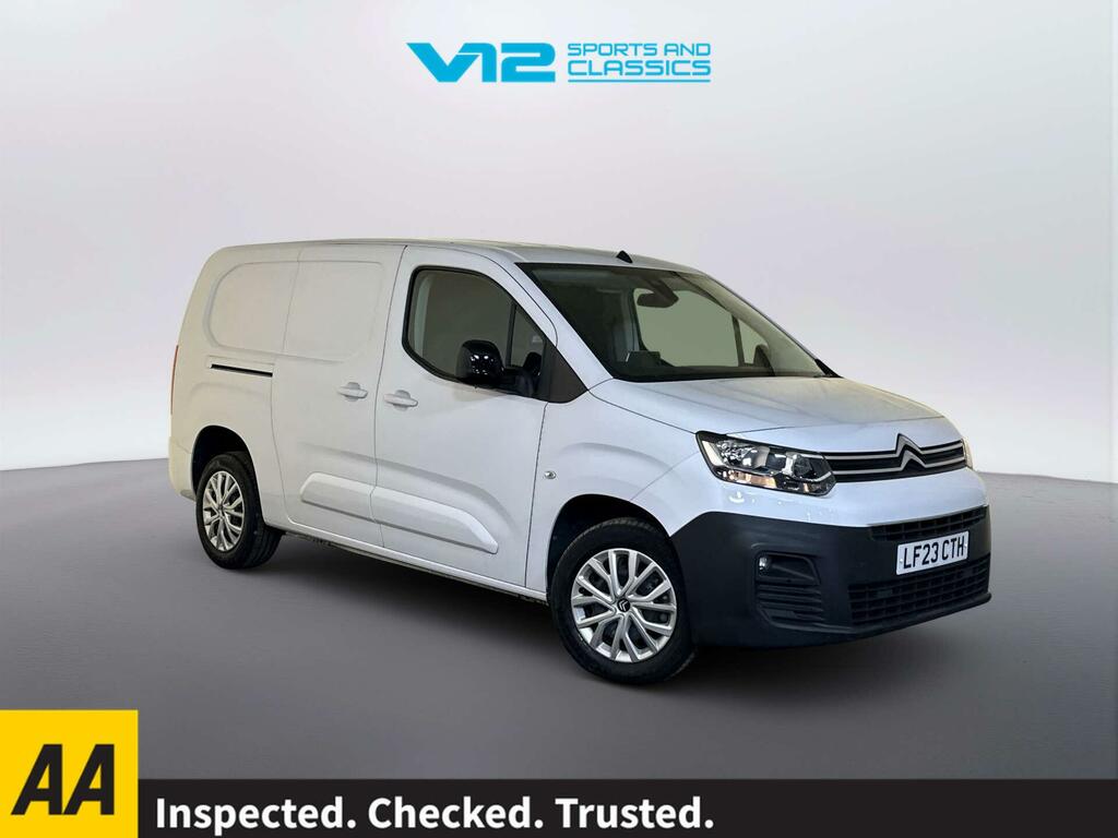 Citroen Berlingo 1.5 Bluehdi 950Driver Edition XL Panel Van 6Dr Di White