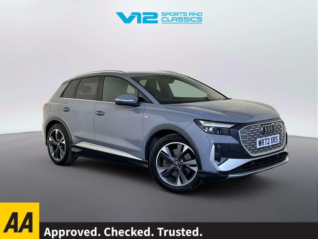 Audi Q4 E Tron 40 S Line Suv 82Kwh 204 Ps Grey