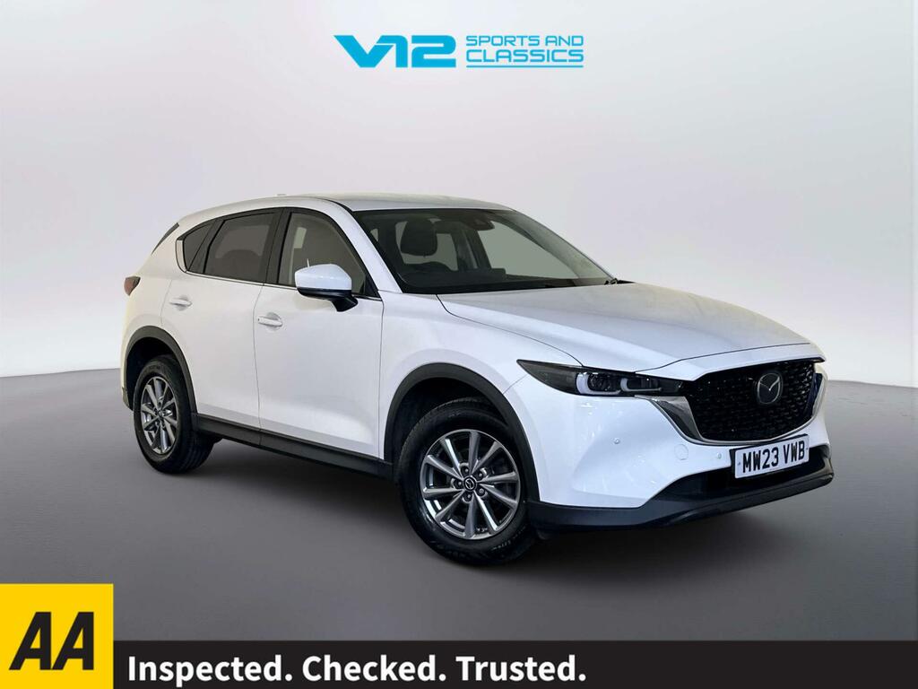 Mazda CX-5 2.0 E-skyactiv G Mhev Centre-line Suv M White