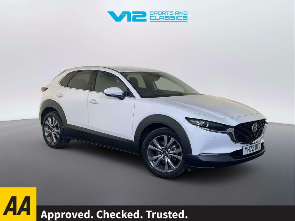 Mazda CX-30 2.0 E-skyactiv G Mhev Sport Lux Suv Aut White