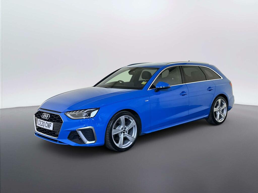 Audi A4 Avant 2.0 Tdi 35 S Line Estate S Tronic Euro Blue #4